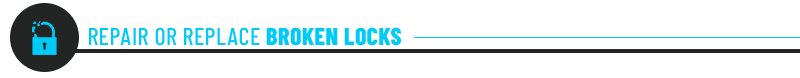 Repair or Replace Broken Locks